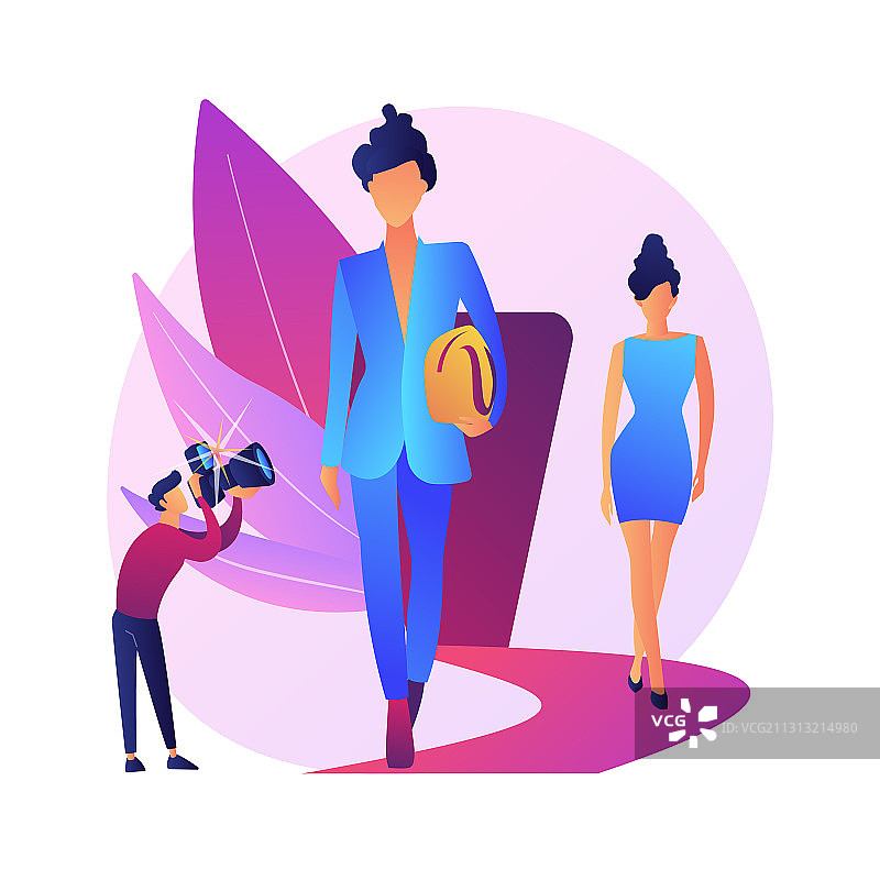 时尚周概念隐喻图片素材