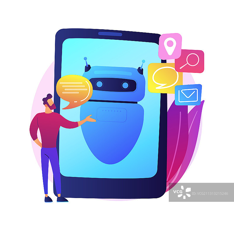 人工神经网络训练概念图片素材