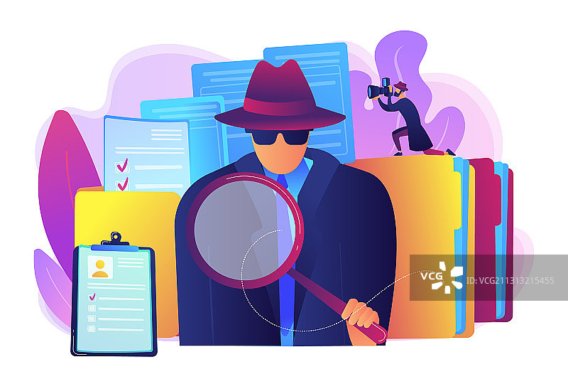 私人调查概念图片素材