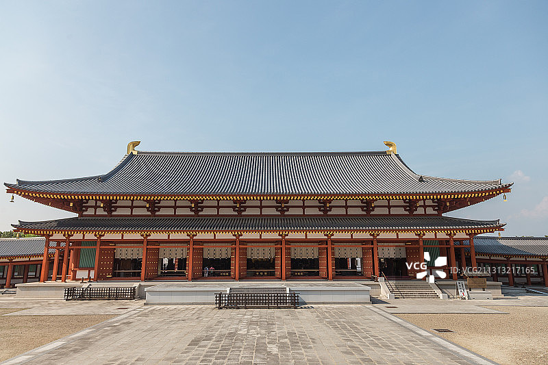 药师寺风光图片素材