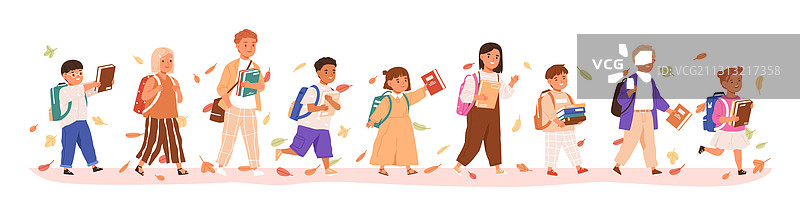 中小学生套装图片素材