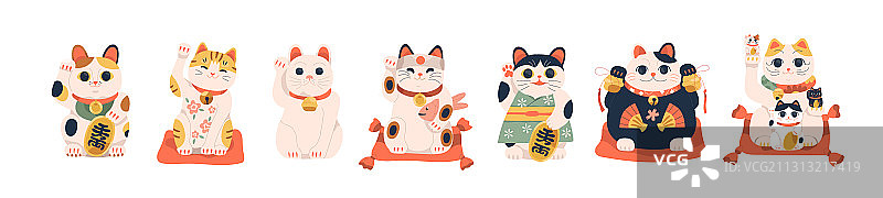 招财猫摆件图片素材