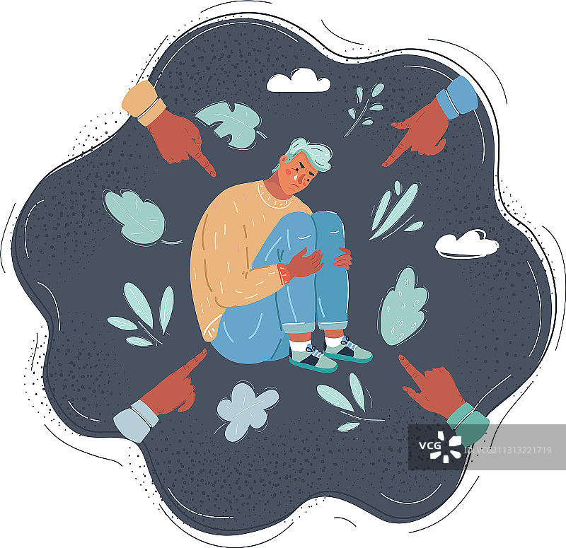 社会公众的谴责图片素材