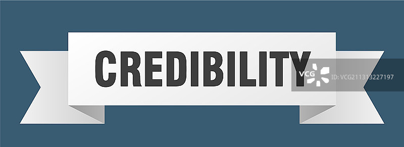 信誉丝带banner图片素材