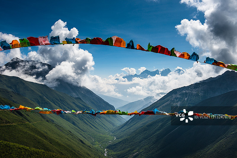 康定-木雅圣地景区图片素材