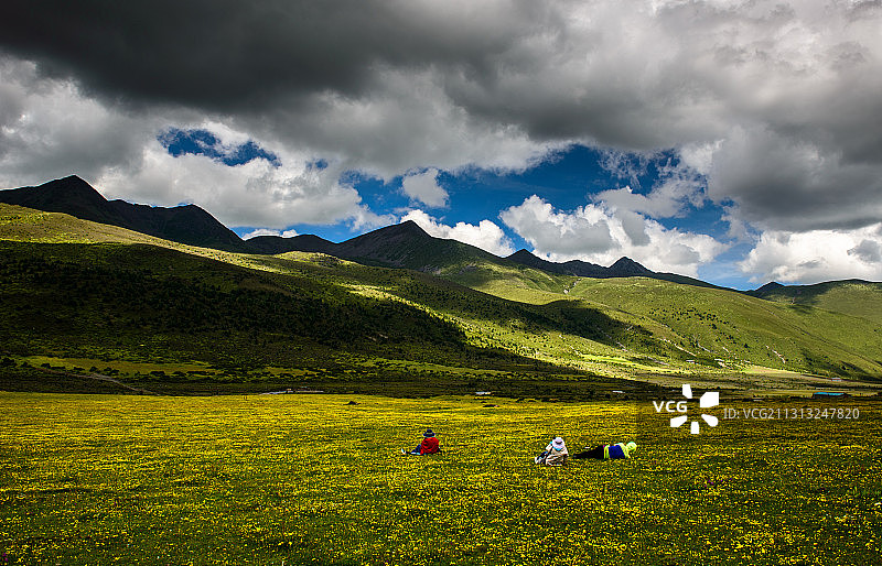 康定-木雅圣地景区图片素材