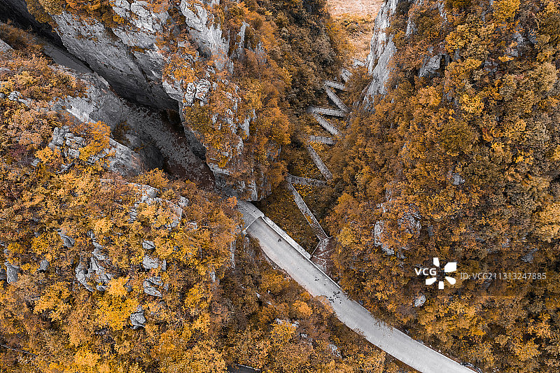 湖北恩施大峡谷风光图片素材