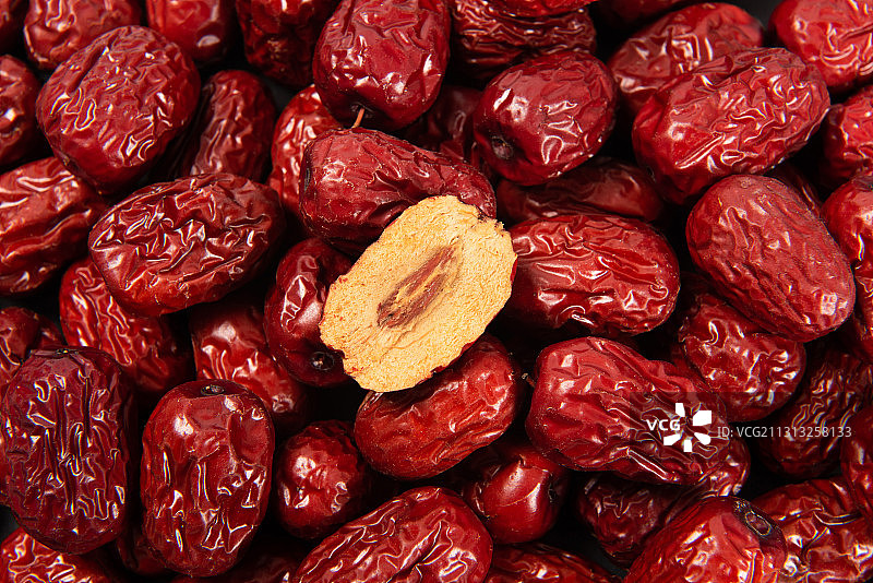 红枣干枣特写图片素材