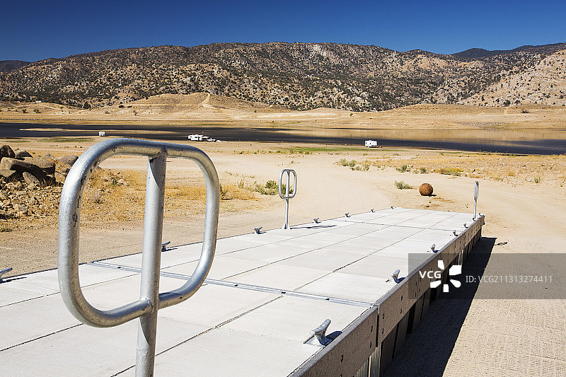 伊莎贝拉湖：加州中央山谷东部图片素材