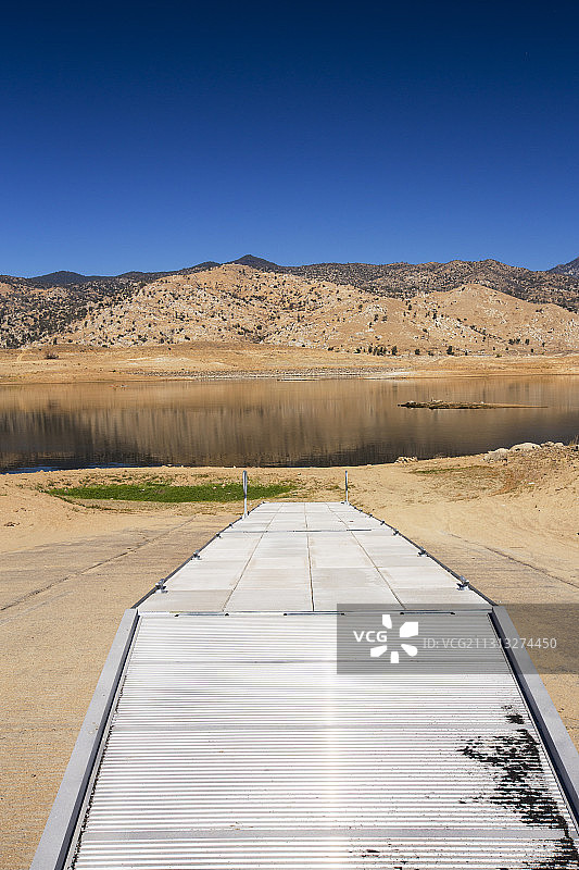 伊莎贝拉湖：加州中央山谷东部图片素材