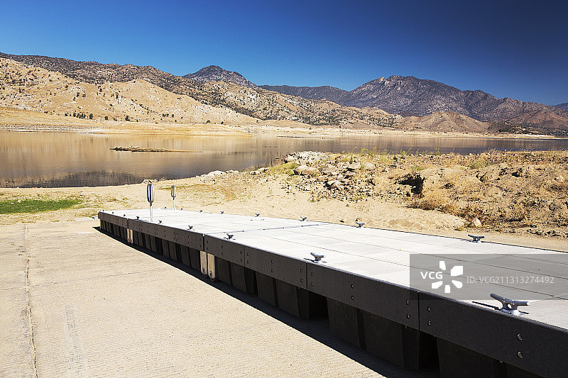 伊莎贝拉湖：加州中央山谷东部图片素材