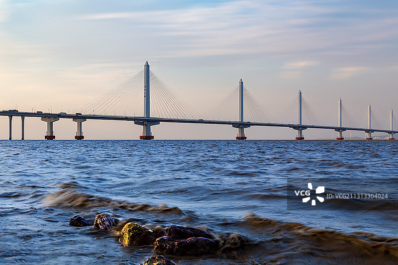 嘉绍大桥图片素材