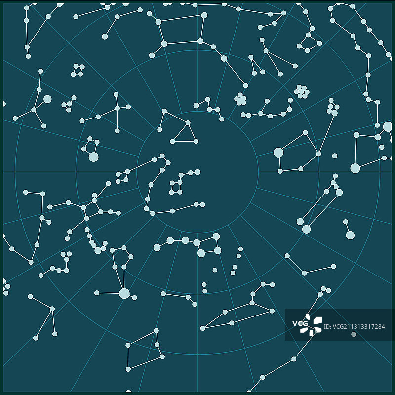 星星地图图片素材