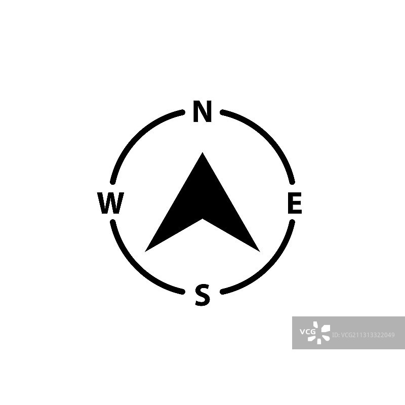 指南针Logo图标图片素材