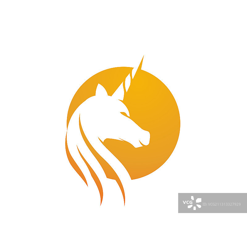 独角兽标志图标图片素材