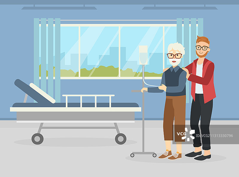 志愿者帮助老年人图片素材