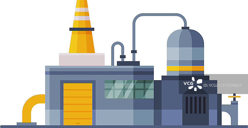 工业建筑垃圾处理厂图片素材