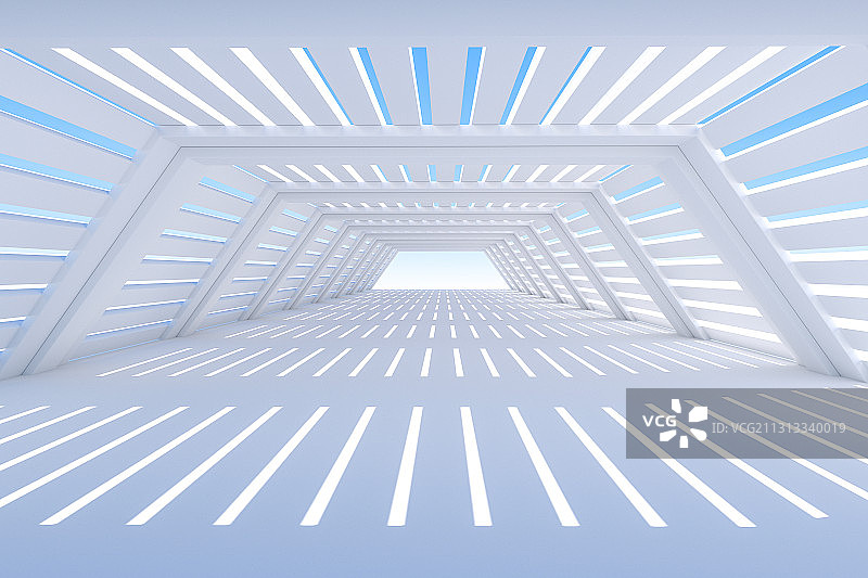 3D 建筑空间场景图片素材