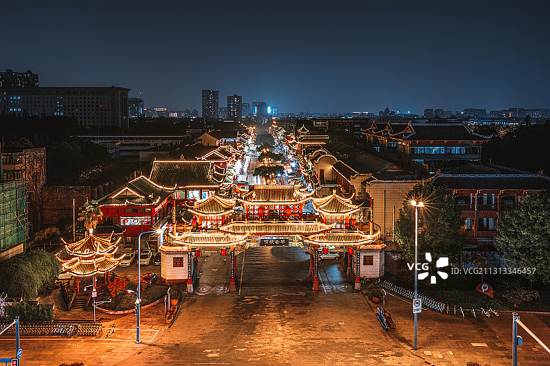 成都琴台路图片素材