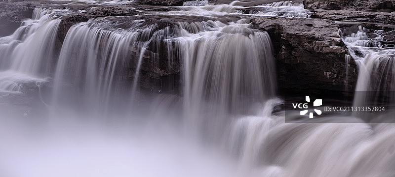壶口瀑布。图片素材