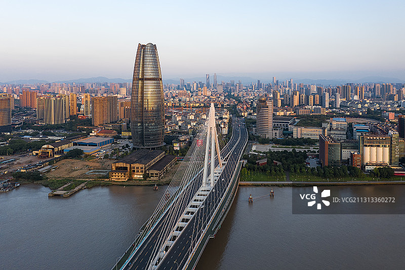 宁波外滩大桥风光图片素材