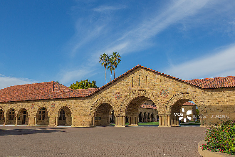 美国，湾区，斯坦福大学，校园图片素材