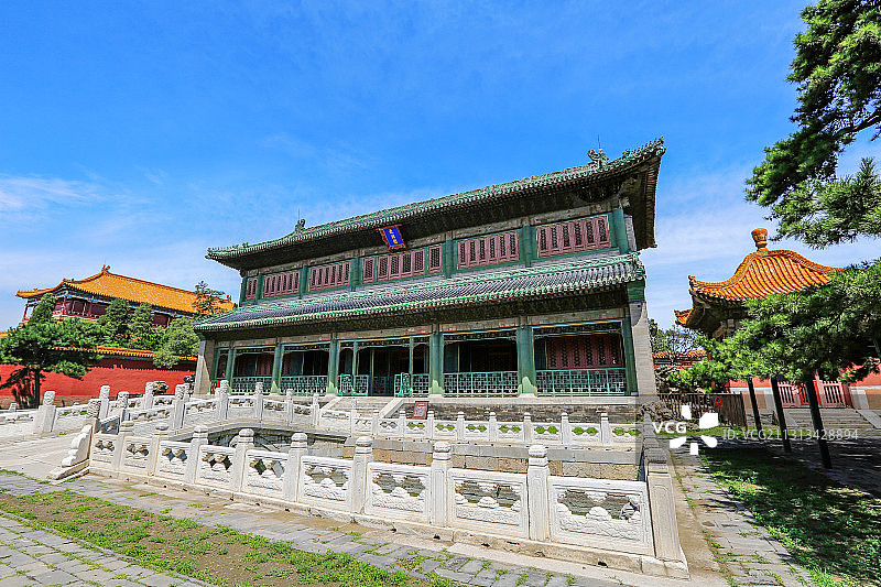 北京故宫皇家藏书楼文渊阁图片素材