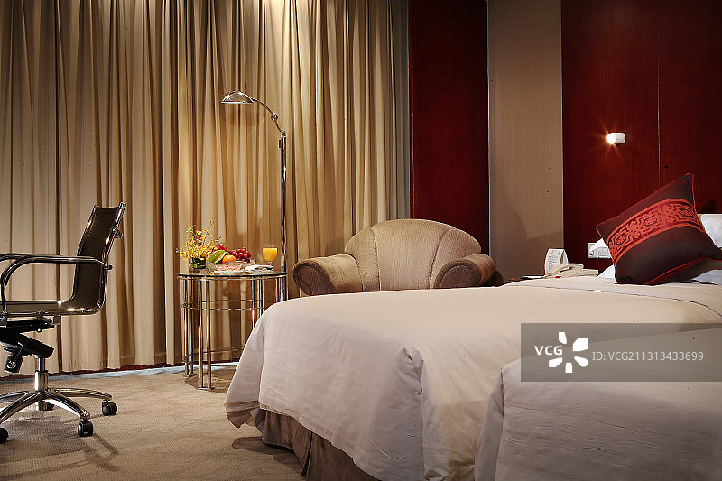 豪华酒店客房图片素材