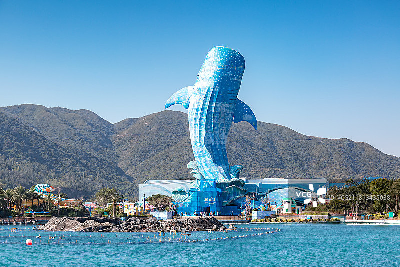 广东珠海 长隆海洋王国园区游玩图片素材