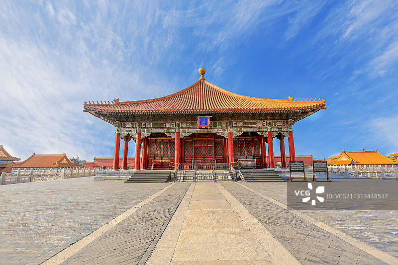 北京故宫中和殿图片素材