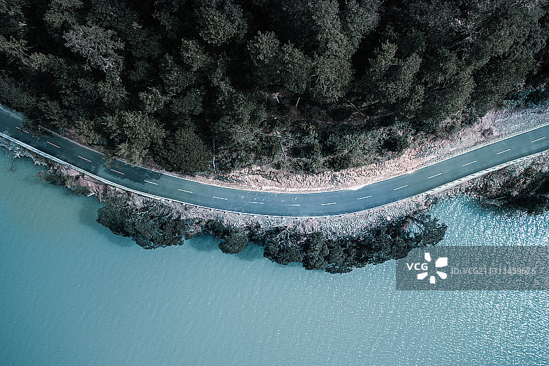 世外桃源巴松措图片素材