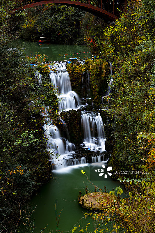 湖北襄阳五道峡风景区图片素材