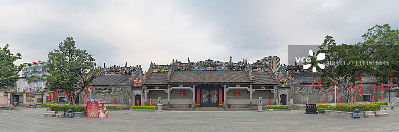 广州陈家祠堂图片素材