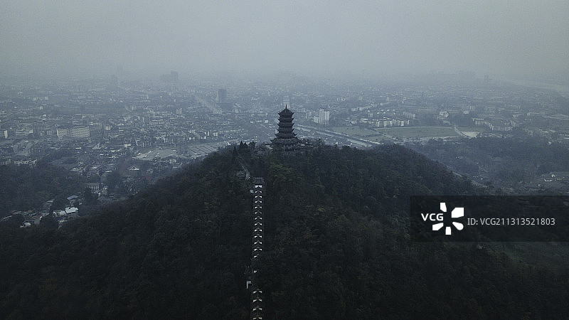 都江堰风光图片素材