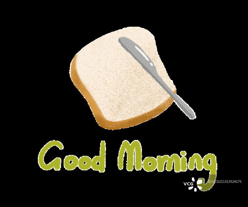 早餐-面包果酱图片素材