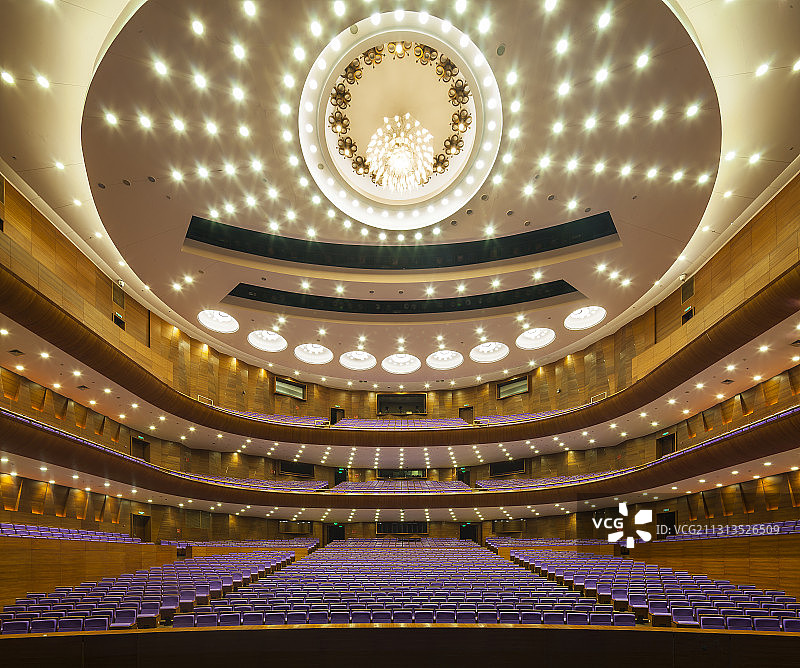 大学礼堂室内正面图片素材