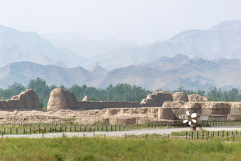 宁夏银川西夏王陵图片素材