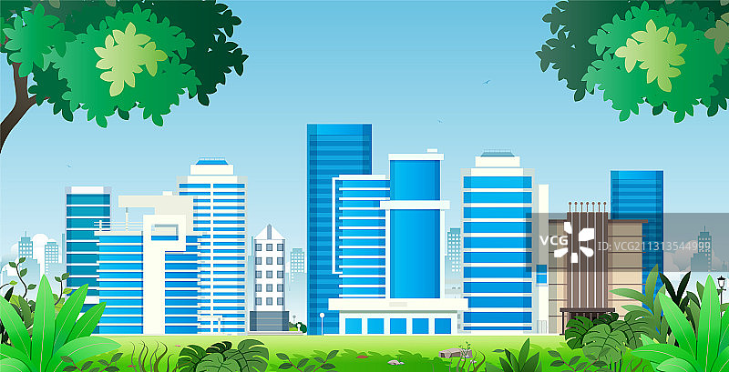 自然采光办公楼图片素材