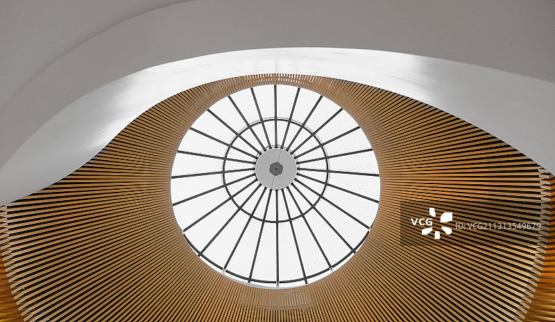 建筑之眼 中国丝绸博物馆图片素材