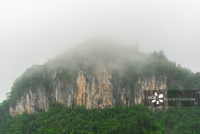 湘西土家族苗族自治州十八洞村自然风光图片素材