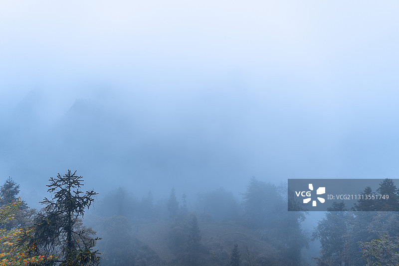 湘西土家族苗族自治州十八洞村自然风光图片素材