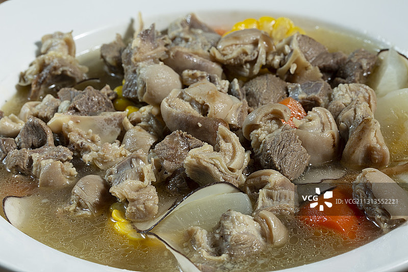 传统中国菜,羊肉煲图片素材