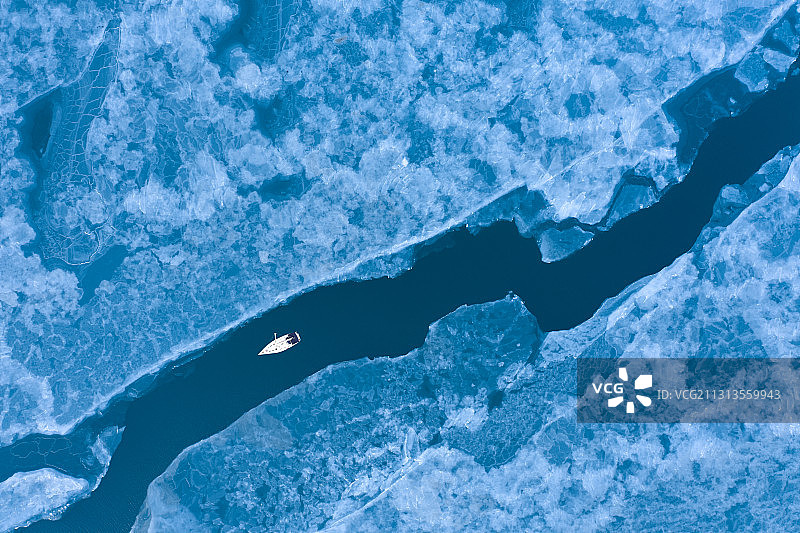 冰冻的海图片素材