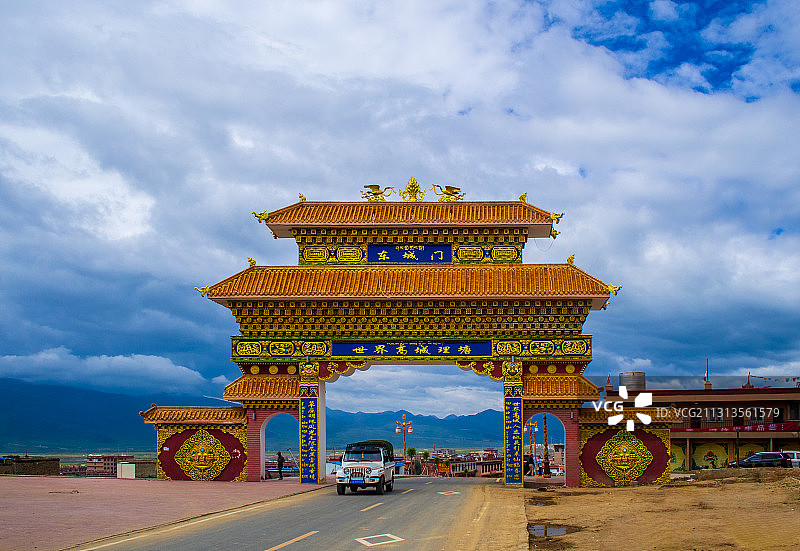 理塘-毛娅大草原风光图片素材