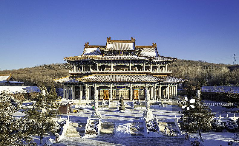 鞍山玉佛寺图片素材