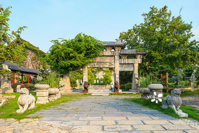 徐州龟山景区风光图片素材