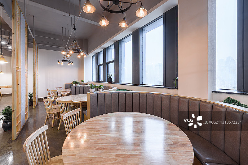 食堂内部图片素材