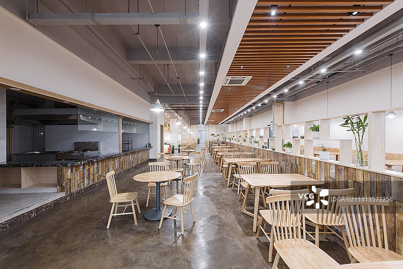 食堂内部图片素材