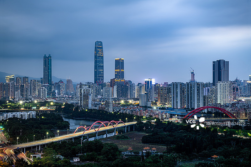 深圳京基100大厦图片素材