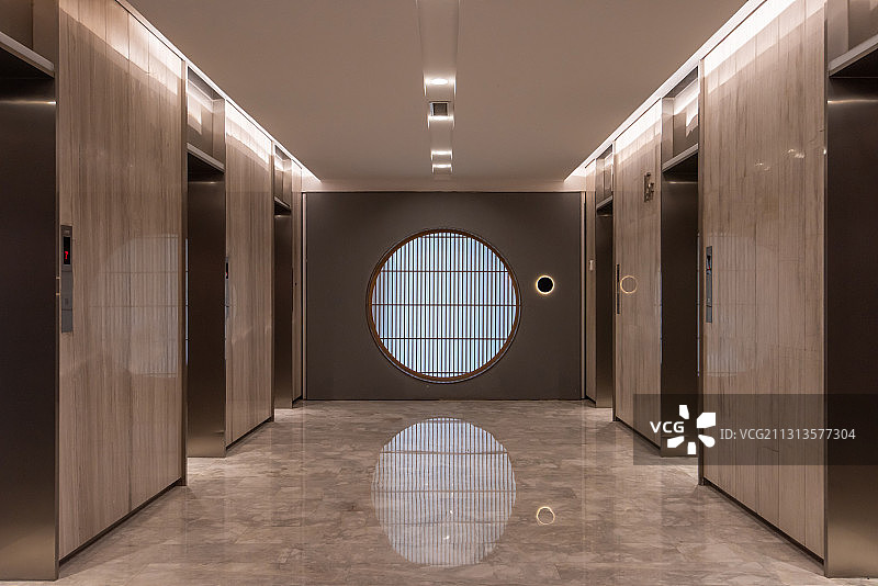写字楼门厅电梯间图片素材